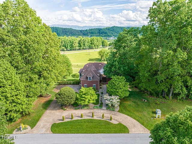 15127 Stonewall Rdg, Bristol, VA 24202 - aerial view of property and surrounding area with a forest