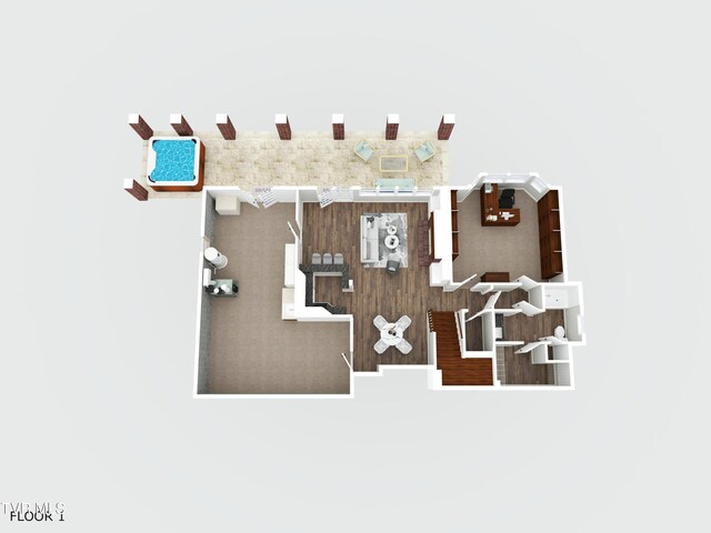 15127 Stonewall Rdg, Bristol, VA 24202 - floor plan / room layout