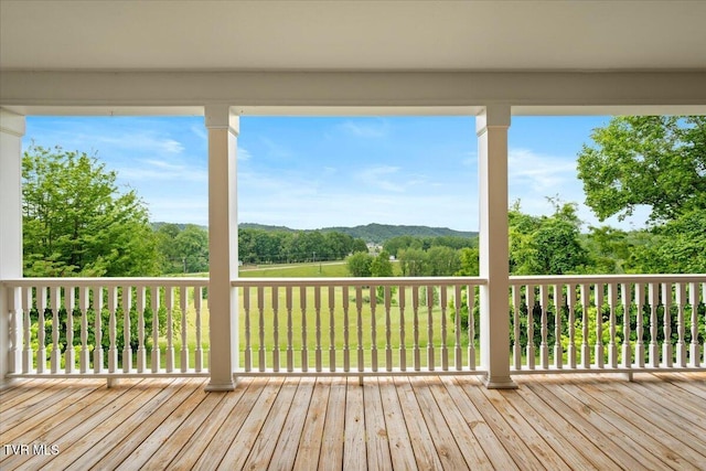 15127 Stonewall Rdg, Bristol, VA 24202 - view of wooden terrace