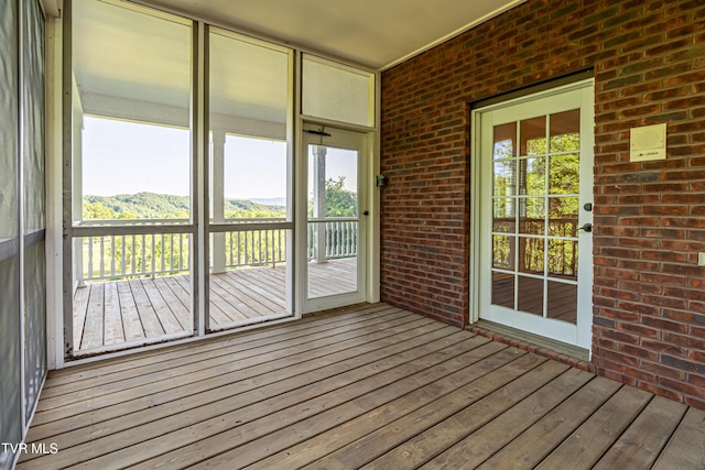 15127 Stonewall Rdg, Bristol, VA 24202 - unfurnished sunroom with plenty of natural light