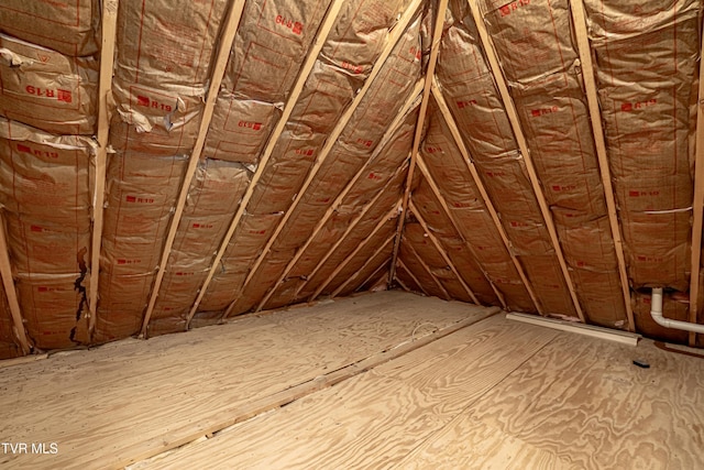 15127 Stonewall Rdg, Bristol, VA 24202 - view of unfinished attic