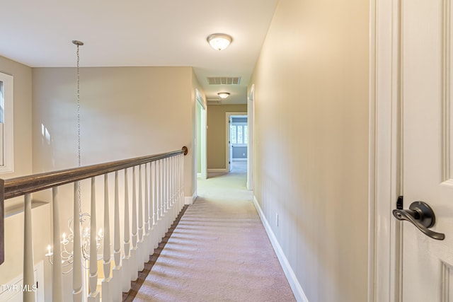 15127 Stonewall Rdg, Bristol, VA 24202 - corridor with light colored carpet and baseboards
