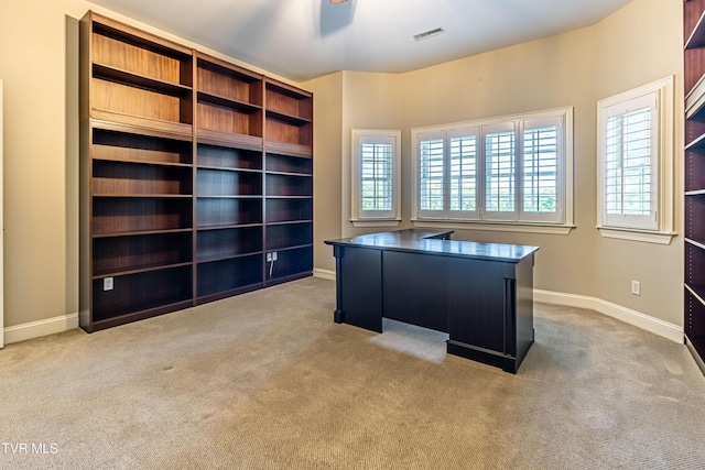 15127 Stonewall Rdg, Bristol, VA 24202 - unfurnished office with carpet floors and a ceiling fan