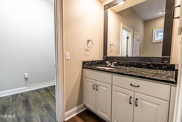 15127 Stonewall Rdg, Bristol, VA 24202 - bathroom featuring vanity and wood finished floors