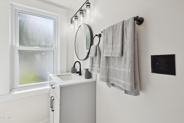 2504 Fort Henry Dr, Kingsport, TN 37664 - bathroom featuring plenty of natural light and vanity