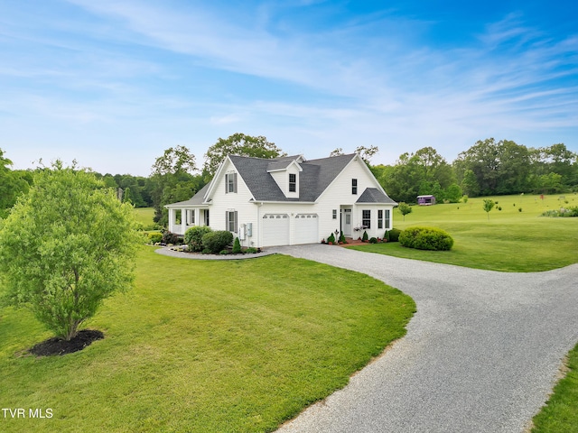 1905 Martin Rd, Limestone, TN 37681 - view of front facade with gravel driveway and a front lawn
