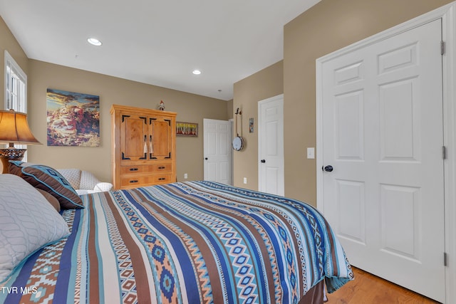 1905 Martin Rd, Limestone, TN 37681 - bedroom featuring wood finished floors and recessed lighting