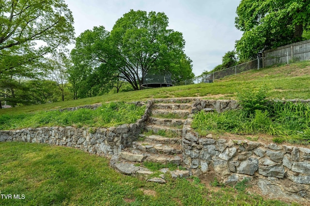 134 Parkland Dr, Bristol, VA 24201 - view of yard with fence