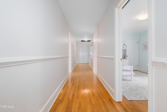 134 Parkland Dr, Bristol, VA 24201 - hallway with light wood finished floors and baseboards