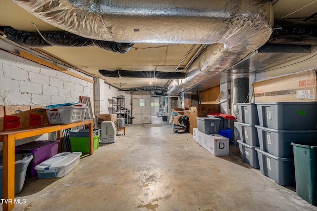134 Parkland Dr, Bristol, VA 24201 - view of unfinished below grade area
