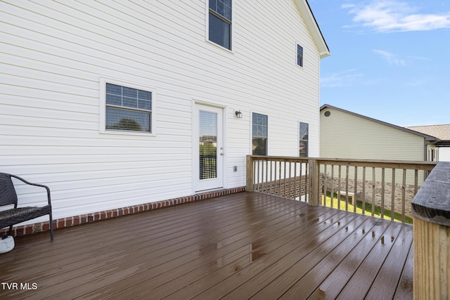 view of deck