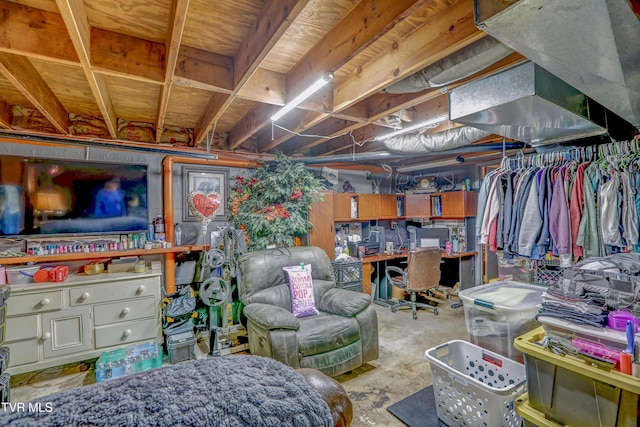 135 Abc Rd, Limestone, TN 37681 - view of unfinished below grade area