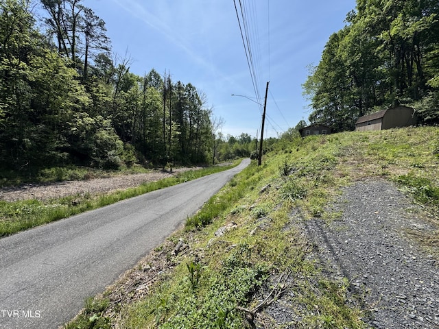 201 Andover Dr, Bristol, VA 24201 - view of asphalt road with street lights