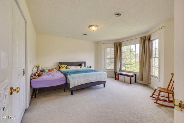 3502 Bondwood Cir, Johnson City, TN 37604 - bedroom featuring carpet and a textured ceiling