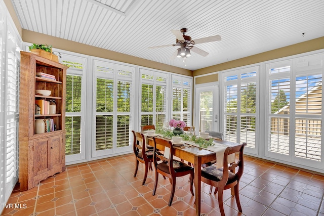 5 Fox Run Ln, Johnson City, TN 37604 - sunroom / solarium with french doors and tile patterned flooring