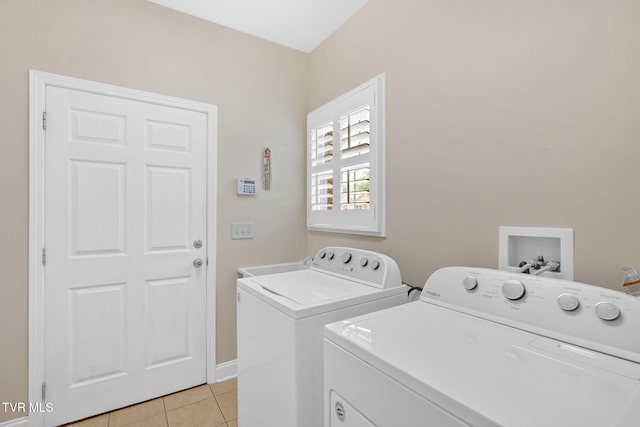 5 Fox Run Ln, Johnson City, TN 37604 - laundry room featuring washer and clothes dryer and light tile patterned flooring