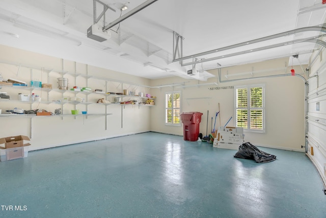 5 Fox Run Ln, Johnson City, TN 37604 - garage featuring a garage door opener and baseboards