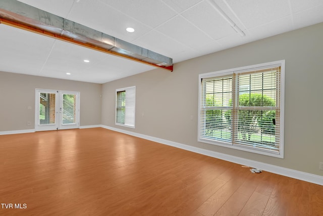 5 Fox Run Ln, Johnson City, TN 37604 - empty room featuring wood finished floors, baseboards, and recessed lighting