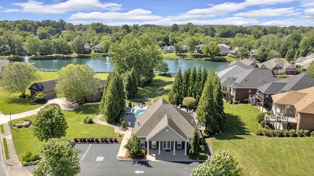 5 Fox Run Ln, Johnson City, TN 37604 - aerial perspective of suburban area with a large body of water