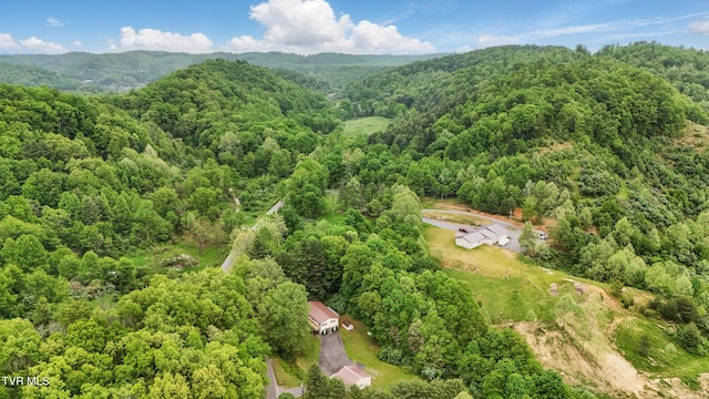 8020 Rock Switch Rd, Wise, VA 24293 - aerial view of property's location featuring a forest