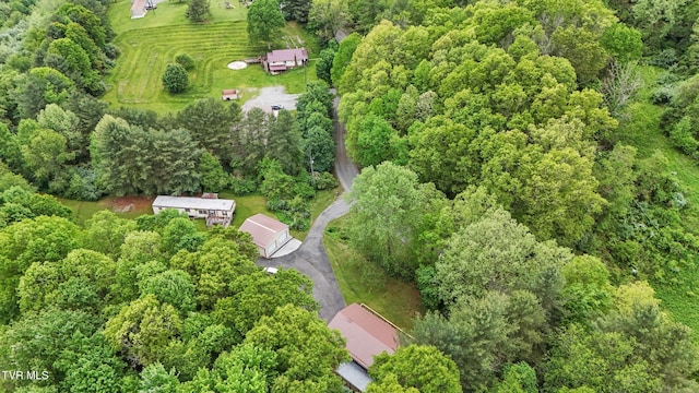 8020 Rock Switch Rd, Wise, VA 24293 - aerial overview of property's location featuring a heavily wooded area