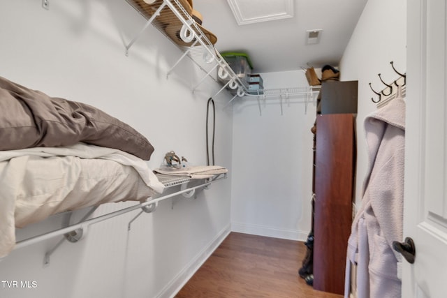 134 Chancery Ct, Piney Flats, TN 37686 - spacious closet featuring wood finished floors