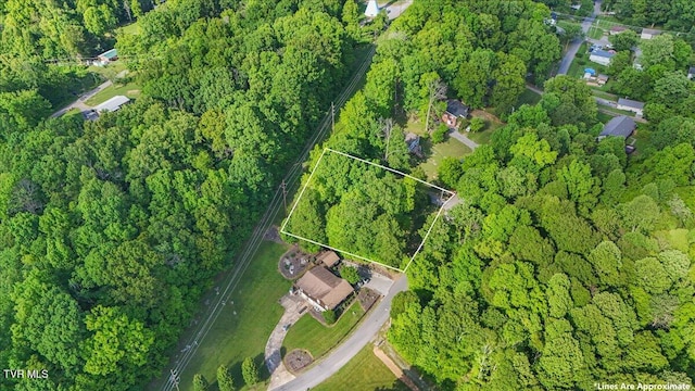 2318 Westwood St, Johnson City, TN 37604 - view of property location featuring property boundaries highlighted