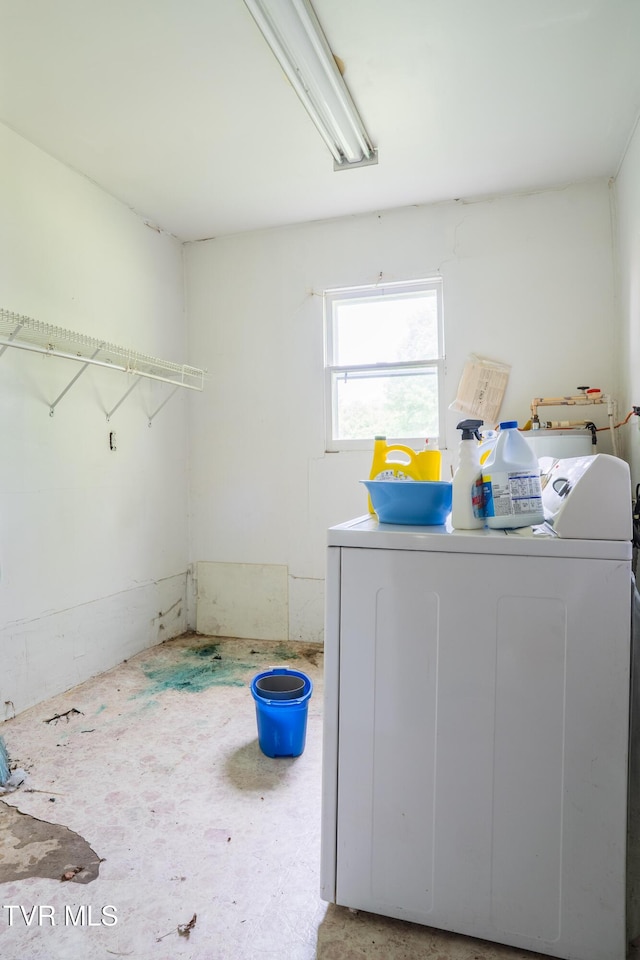 380 Oak Grove Rd, Johnson City, TN 37615 - washroom with washer and clothes dryer