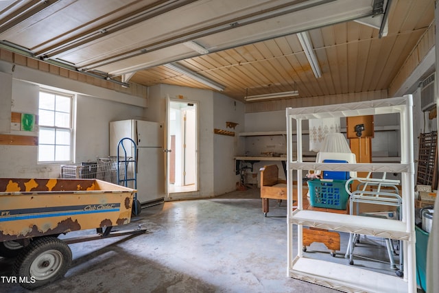 380 Oak Grove Rd, Johnson City, TN 37615 - garage featuring freestanding refrigerator