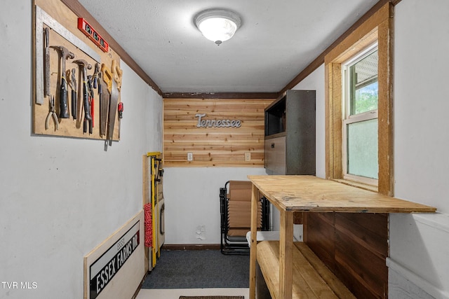 view of storage room