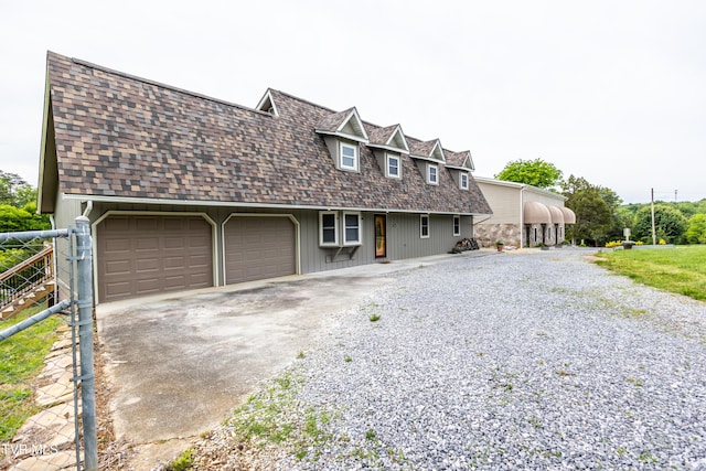 2482-2480 Elk Way, Newport, TN 37821 - view of front of property with driveway, roof with shingles, and a garage