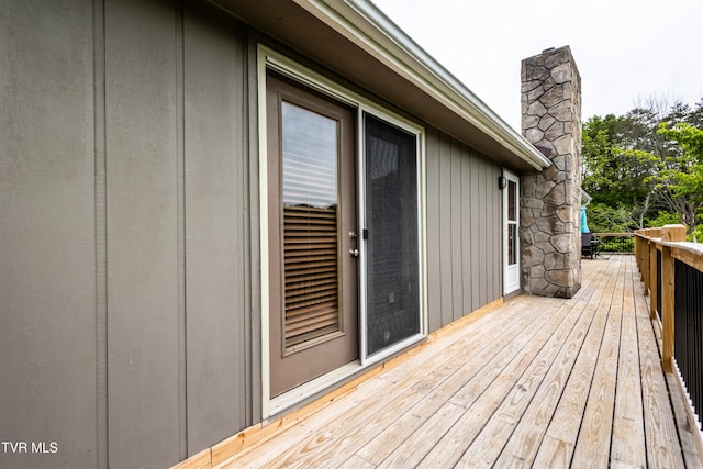2482-2480 Elk Way, Newport, TN 37821 - view of wooden deck