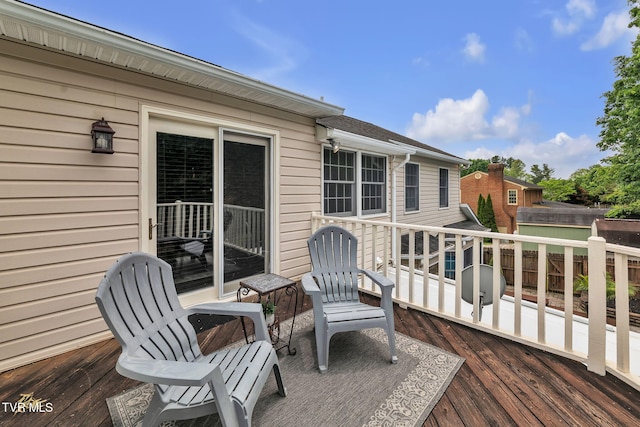 20111 Galen Dr, Abingdon, VA 24211 - view of wooden terrace