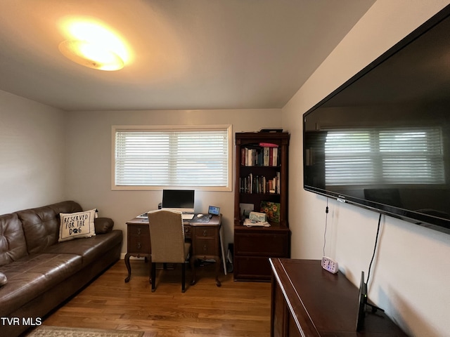 457 Devault St, Church Hill, TN 37642 - office area featuring light wood-style flooring