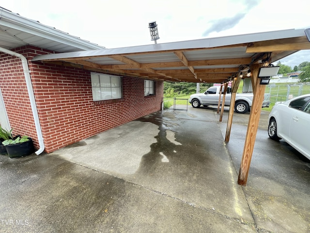 457 Devault St, Church Hill, TN 37642 - view of car parking featuring an attached carport