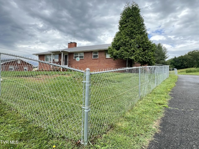 457 Devault St, Church Hill, TN 37642 - single story home with brick siding and a chimney
