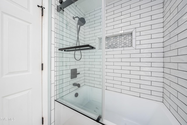 522 Crook St, Hampton, TN 37658 - full bathroom featuring combined bath / shower with glass door
