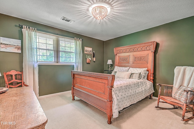 2309 Oxford Ct, Kingsport, TN 37660 - bedroom with light carpet and a textured ceiling
