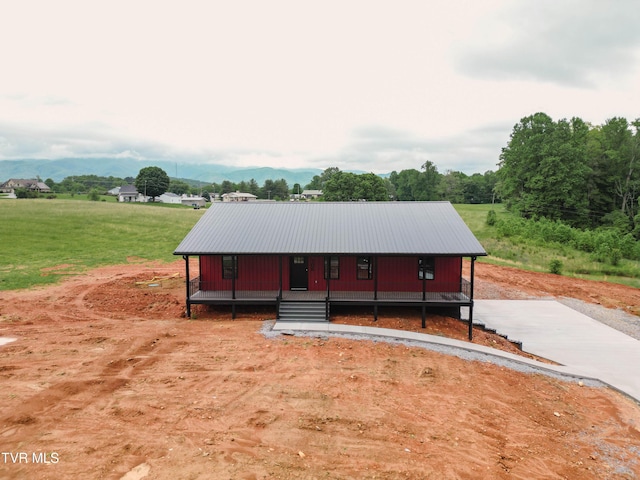 105 Ottinger Ln, Chuckey, TN 37641 - view of front of property with metal roof