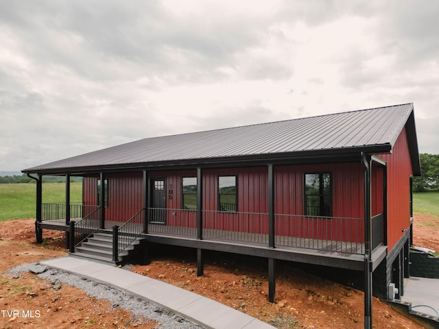 105 Ottinger Ln, Chuckey, TN 37641 - view of front of home featuring metal roof