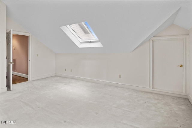 121 Queensgate, Bristol, TN 37620 - bonus room featuring a skylight, vaulted ceiling, and carpet flooring