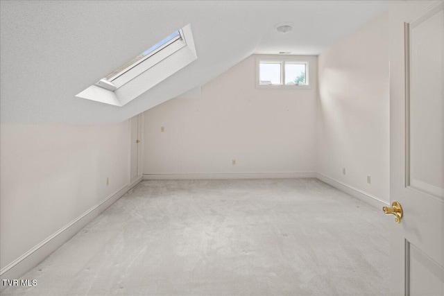 121 Queensgate, Bristol, TN 37620 - bonus room featuring a skylight, vaulted ceiling, and light colored carpet