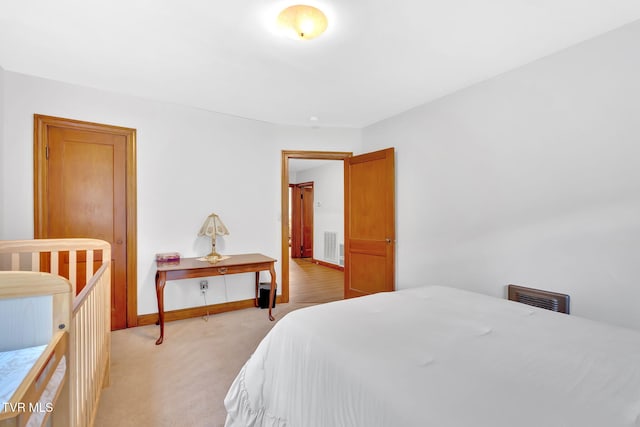 8836 Bristol Hwy, Hiltons, VA 24258 - bedroom featuring light colored carpet and baseboards