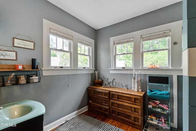 408 N Main St, Greeneville, TN 37745 - interior space featuring wood finished floors and baseboards