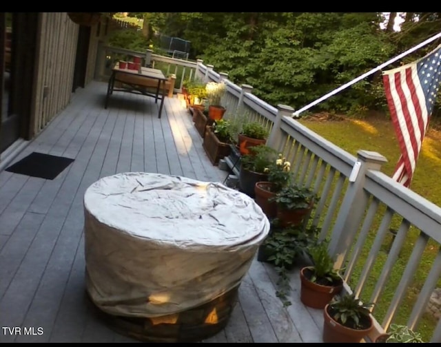 203 Oak Ln, Johnson City, TN 37604 - view of deck