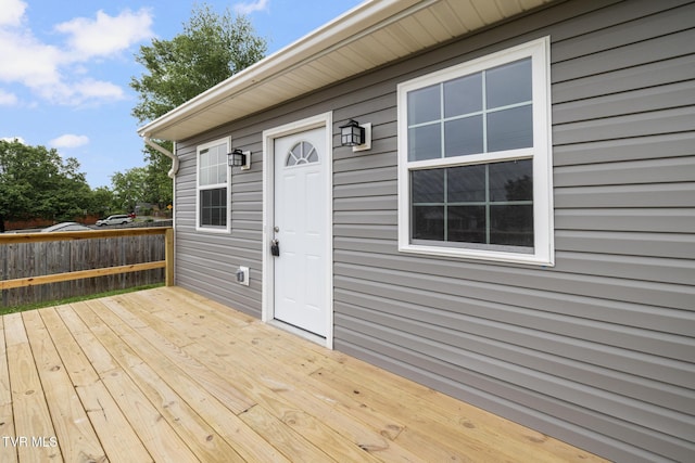 1410 Anderson St, Bristol, TN 37620 - view of wooden deck