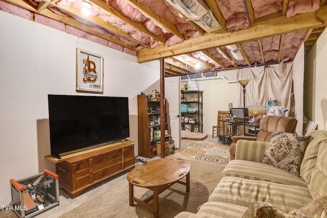 1086 Quaker Run, Telford, TN 37690 - view of carpeted living area