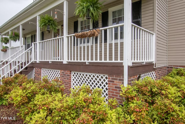 3493 Weaver Pike, Bristol, TN 37620 - view of side of home with covered porch