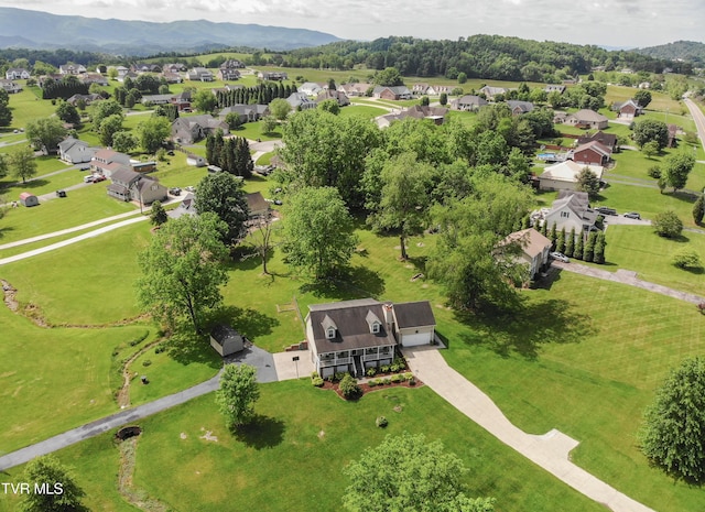 3493 Weaver Pike, Bristol, TN 37620 - aerial view of residential area with mountains
