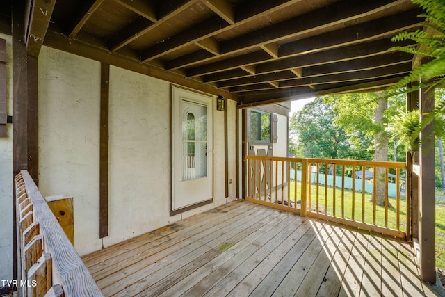 373 Mckeehan Ridge Rd, Elizabethton, TN 37643 - view of wooden terrace